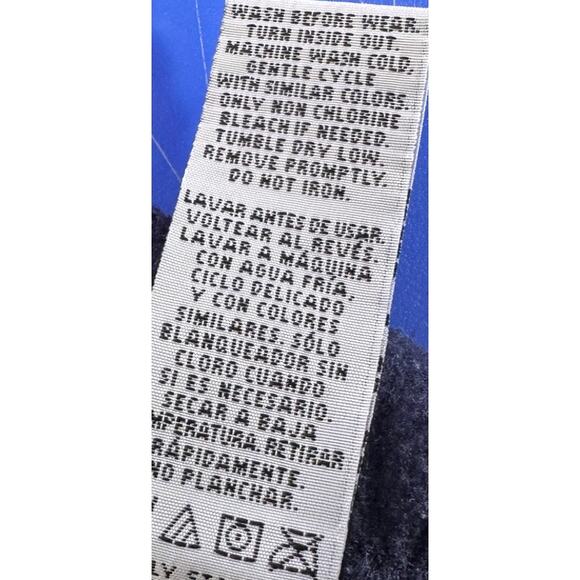 Buddy the Elf Unisex Medium Fleece Navy Blue Pajama Lounge Pants - Picture 4 of 7